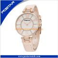 Fábrica de fornecimento Flying Saucer estilo elegante em aço inoxidável Ladies Wristwatch